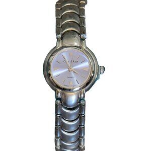 Cote D’AZUR Womens Watch Quartz Silver Tone Lightweight Round Face